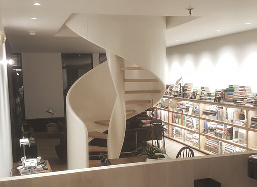 Tornado Spiral - Designertreppe Spiral layout von Siller Treppen