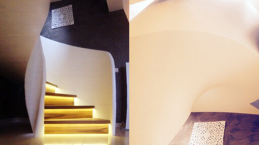 Tornado LED - Luxus Bogentreppen